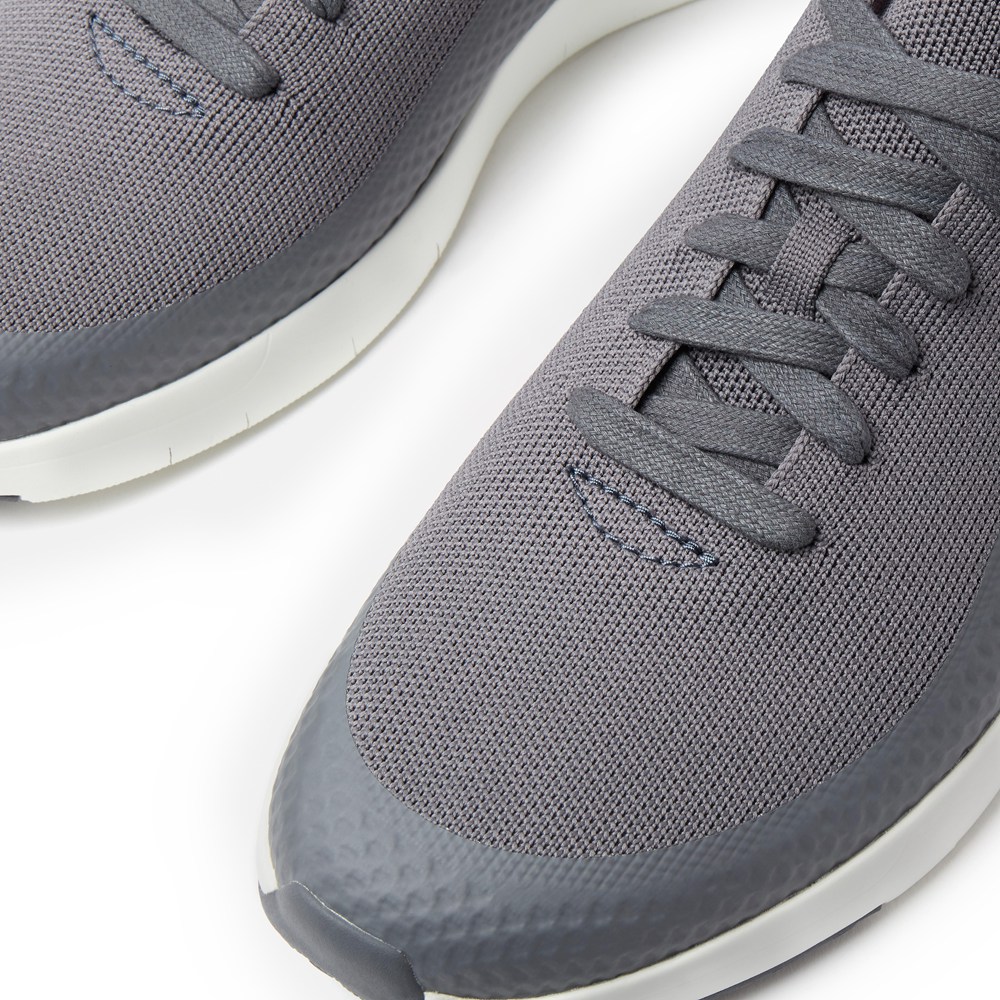 Fitflop Mens Sneakers Grey - Uberknit Ever Knit - 73BTWIZGY